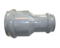 Патрубок НПВХ переходной 160/110