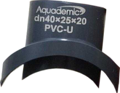 Седёлка под склейку, AQUADEMIC PVC-U, d315-125 PN5