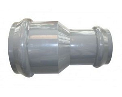 Патрубок НПВХ переходной 315/160